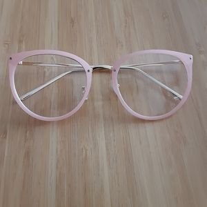 •3 for $10•NWOT Fashion Frames - blush pink